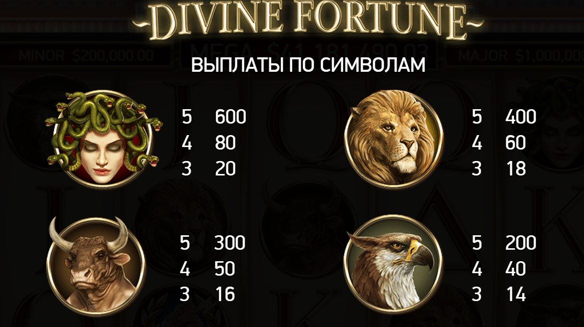 Divine Fortune на деньги