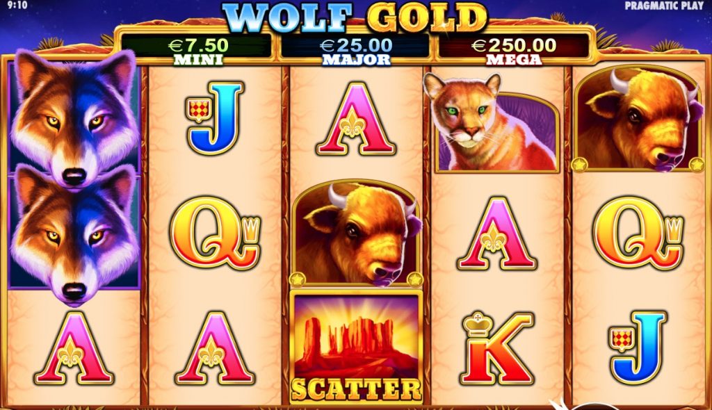 Играть Wolf Gold